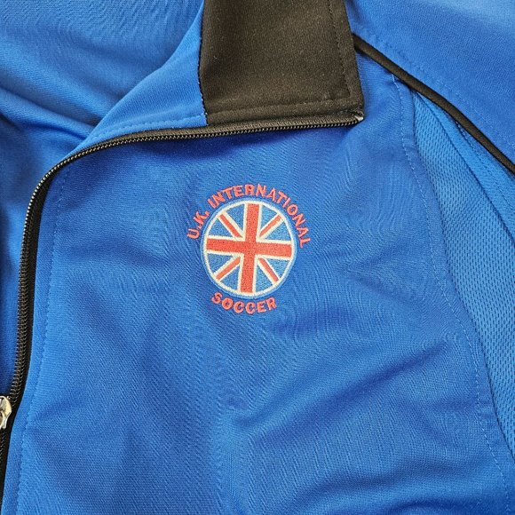 SCORE U.K. international Soccer Zip Up Hoodie, men's L‎ - Picture 4 of 6